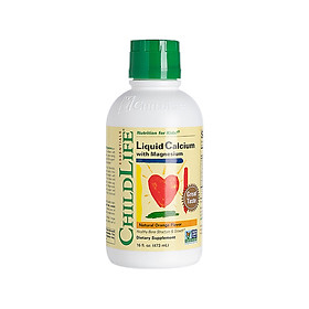 Usa Childlife Liquid Calcium With Magnesium 474Ml