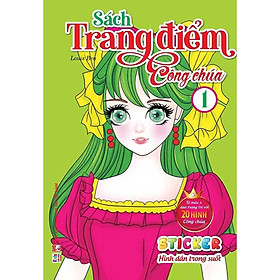 Sách - Sticker Sách Trang Điểm Công Chúa 1 - Chính Thông Book