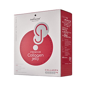 Thạch Collagen Dưỡng Nhan Sakura Premium Collagen Jelly Placenta SPF 50