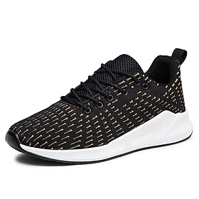 Omengi 2020 Fashion men outdoor breathable black soft running sneakers casual sport shoes