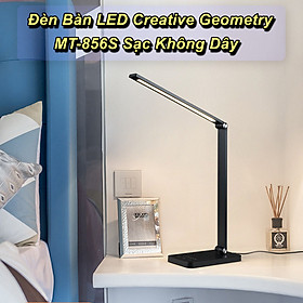 Mua Đèn Bàn Học Thông Minh LED Creative Geometry MT-856S Sạc Không Dây - Home and Garden