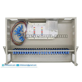 Mua Hộp phối quang ODF 48FO lắp rack đầy đủ phụ kiện