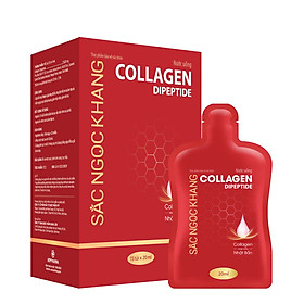 Nước uống đẹp da Collagen Dipeptide Sắc Ngọc Khang tinh khiết nhập khẩu từ Nhật Bản, đạt chuẩn hàm lượng hấp thụ nhanh & vượt trội giúp trẻ hóa làn da - săn chắc và sáng mịn