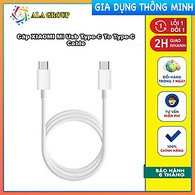Mua Cáp XIAOMI Mi Usb Type-C To Type-C Cable - Hàng Chính Hãng
