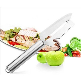 Mua Dao cắt gọt hoa quả 2 lưỡi Cầm Tay Bằng Inox đa năng