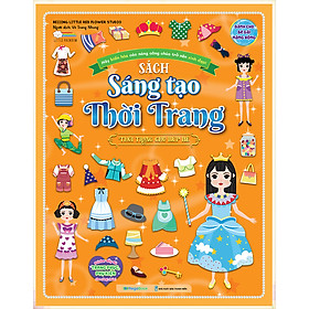 Sách Sáng tạo thời trang Thời trang cho búp bê Hơn 100 stickers