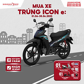  Xe máy Honda BLADE phiên bản Thể Thao 2023 - Đen xanh 