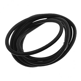 2x Heavy Duty 6mm Black Elastic Rubber  Rope Shock Cord   Stable