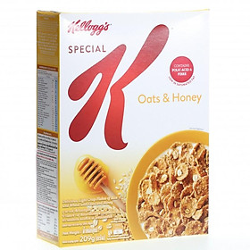 Ngũ cốc dinh dưỡng Kellogg"s Special K Oats Honey - hộp 209gr