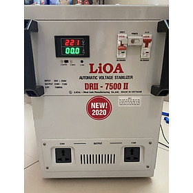 Mua Ổn áp lioa 7.5kva dải 50v ~ 250v DRII - 7500II dây đồng 100%