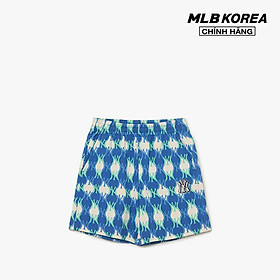 MLB - Quần shorts unisex ống rộng Argyle Monogram Pattern 5 3ASPM0333