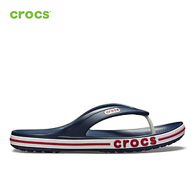 Dép Xỏ Ngón Unisex crocs Bayaband 205393 - WhiNavy - M5W7