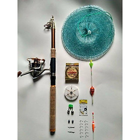 Bộ cần câu lục shimano 3m6 máy Yumoshi 7000 tải cá 8-9kg