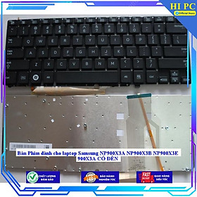 Mua Bàn Phím dành cho laptop Samsung NP900X3A NP900X3B NP900X3E 900X3A CÓ ĐÈN - Hàng Nhập Khẩu