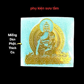 Miếng Dán Phật Thích Ca, chất liệu: nhựa Plastic - SP006167