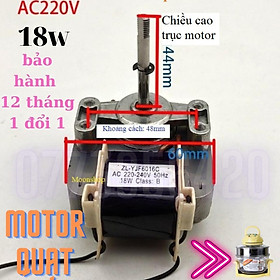 Mua Mô tơ quạt lò nướng thủy tinh  nồi chiên không dầu 18w bằng đồng  bảo hành 12 tháng 1 đổi 1