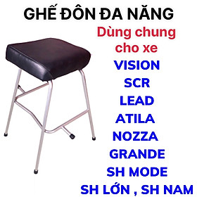 Mua GHẾ ĐÔN KHÔNG TỰA ĐA NĂNG ĐI XE CHO BÉ - DÙNG CHUNG ĐƯỢC NHIỀU LOẠI XE - CÓ GÁC CHÂN CHO BÉ