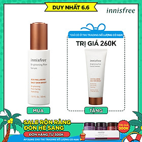 Tinh Chất Làm Sáng Da 3 Trong 1 Innisfree Brightening Pore Serum (30ml)