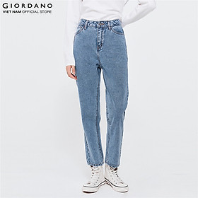 Quần Jeans Dài Ống Suông Nữ Giordano 05410015