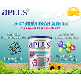 Sữa Aplus số 1, số 2, số 3 (900g) Dành Cho Bé Sơ Sinh Cho Đến 3 Tuổi