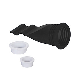 Mua Phụ Kiện Ống Phễu Lắp Thoát Sàn Bồn Cầu Ngăn Chống Mùi Nước Cống Hôi Vi Khuẩn Côn Trùng Thâm Nhập Legaxi - Đen - 40-50mm