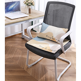Mua Bộ gối đệm lót ghế văn phòng lụa băng làm mát Bắc Âu 3D Ice Silk Cushion
