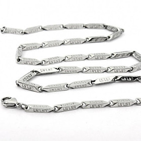 Dây chuyền nam titan cao cấp thép không gỉ hỏa tiển khắc ngẫu nhiên hoa văn trangsucpt 3mm PTDCNA10