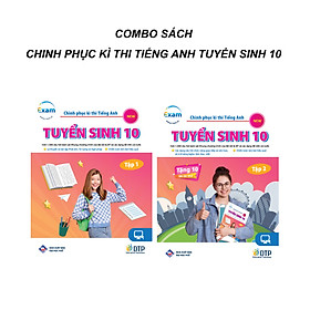 Sách - Dtpbooks - Combo sách chinh phục kì thi Tuyển sinh 10