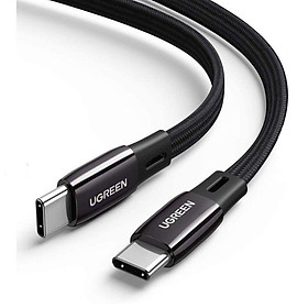 Mua Ugreen UG10967US331TK 1M cáp usb 2 đầu type C mỏng dẹp 2.5mm màu đen dây bên dù chống gãy - HÀNG CHÍNH HÃNG