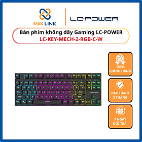 Mua Bàn phím không dây Gaming LC-KEY-MECH-2-RGB-C-W - HÀNG CHÍNH HÃNG