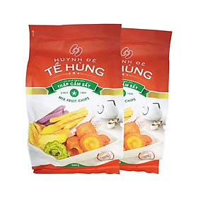 Trái cây sấy khô thập cẩm Huynh Đệ Tề Hùng 1kg  2 túi 500g