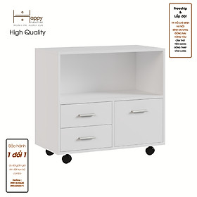 [Happy Home Furniture] COMFEE, Tủ đựng hồ sơ 2 ngăn kéo ,  80cm x 40cm x 66cm ( DxRxC), THK_018