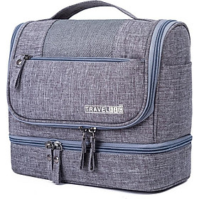 Banzheni travel trip travel set wash bag men and women waterproof travel abroad portable travel storage bag cosmetic bag large capacity dry and wet separation wash bag finishing bag navy