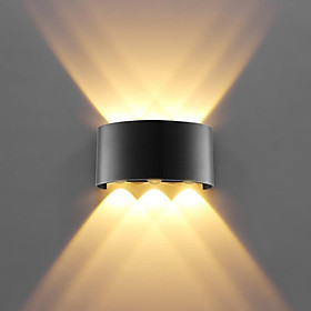 Đèn Hắt Tường 2 Đầu 6 Mắt Chống Nước đẹp xịn