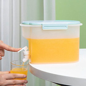 Beverage Dispenser with Spigot Drink Dispenser Easy to Fill for Bar Home