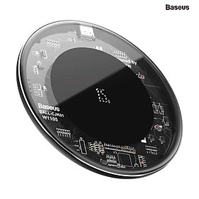 Mua Baseus -BaseusMall VN Đế sạc nhanh không dây 15W Baseus Simple Wireless Charger- Hàng chính hãng