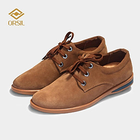 Giày oxford nam ORSIL chất liệu da lộn thời trang - ORSIL08