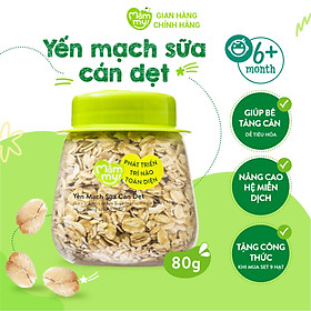 Yến Mạch Sữa Hữu Cơ Loại 1 - Dẻo Mịn Sánh Cho Bé Ăn Dặm - Mămmy 80g