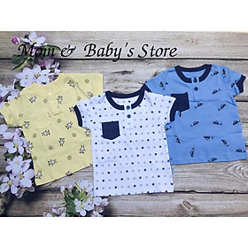 Áo bổ nẹp bé trai lullaby