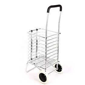 Mua Xe kéo đi chợ  đi siêu thị có giỏ hàng  có thể gấp gọn tiện lợi