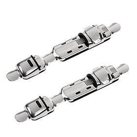 2 Chiếc điều Chỉnh Câu Cá Chỗ Ngồi Sàn Bánh Xe Que Clip Cực được Trang Bị Sàn