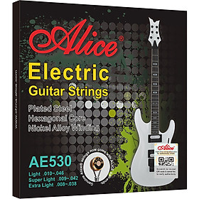 Bộ dây đàn Guitar Điện Electric Guitar String Set - Alice AE530