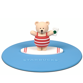 Nắp ly starbucks muglid bearista sum goto beach