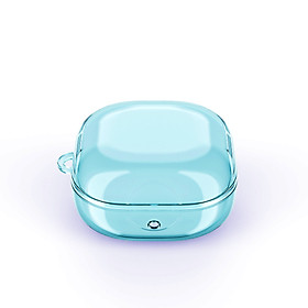 Case ốp cho Samsung Galaxy Buds 2 Pro/ Buds 2/ Buds Pro/ Buds Live TPU Kai Trong Suốt Animal Kèm Móc Treo_ Hàng Chính Hãng