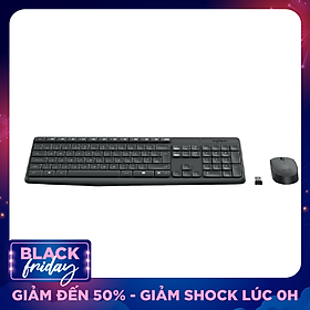 Bộ Bàn Phím Và Chuột Không Dây Logitech MK235 - Hàng chính hãng