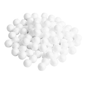 1000/500 pcs 1/2cm dimension white process polystyrene foam ball 1cm 1000pcs