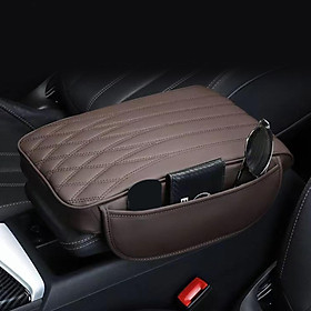Car Armrest Cushion Center Console Cover for Auto Vehicle SUV