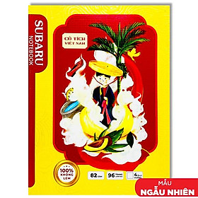 Tập Subaru Cổ Tích - 4 Ô Ly Vuông - 96 Trang 82gsm - Vĩnh Thịnh A086-V1 (Mẫu Bìa Giao Ngẫu Nhiên)