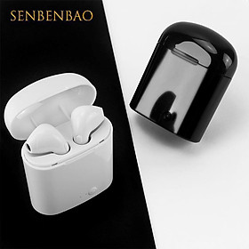 Tai Nghe Thể Thao Không Dây Bluetooth 5.0 TWS I7S Có Micro Và Hộp Sạc Cho Tất Cả Điện Thoại Thông Minh