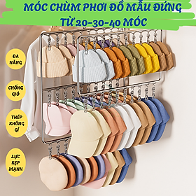 Mua Giá Treo Đồ Inox 20-30-40 Kẹp Treo Đa Năng Móc Treo Phơi Đồ Inox Chống Gỉ Nhiều Kẹp Khung Móc Treo Quần Áo Inox Tiện Lợi Giá Treo Đồ Gấp Gọn  Siêu Tiết Kiệm Diện Tích